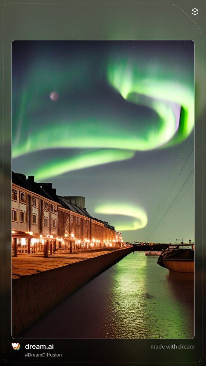 Вот какой романтичный и завораживающий Архангельск показала нейросеть