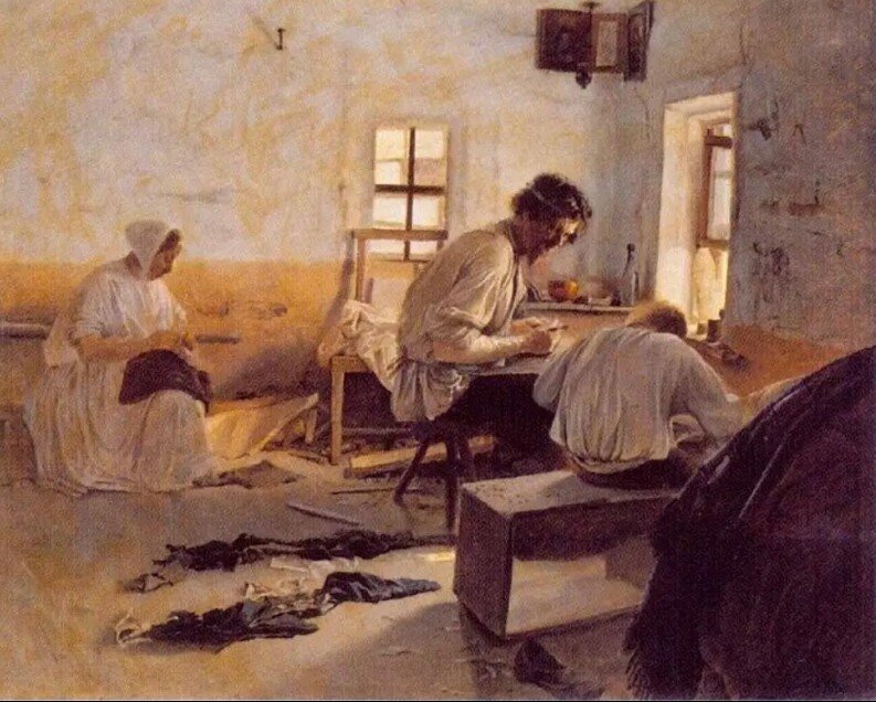 "Сапожники" автор Лев Григорьевич Соловьев