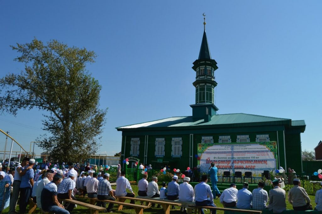 Мечеть в Трехбалтаево