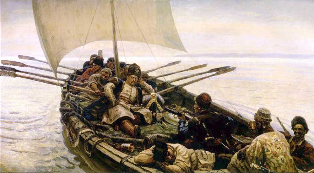 Степан Разин. Художник В.И. Суриков (1906).