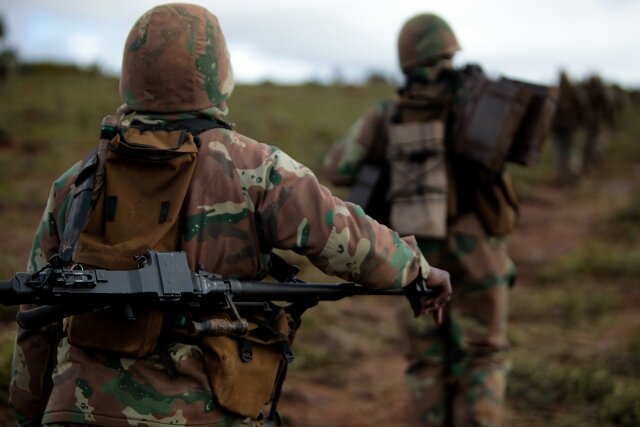    Солдаты в Африке Marines.mil