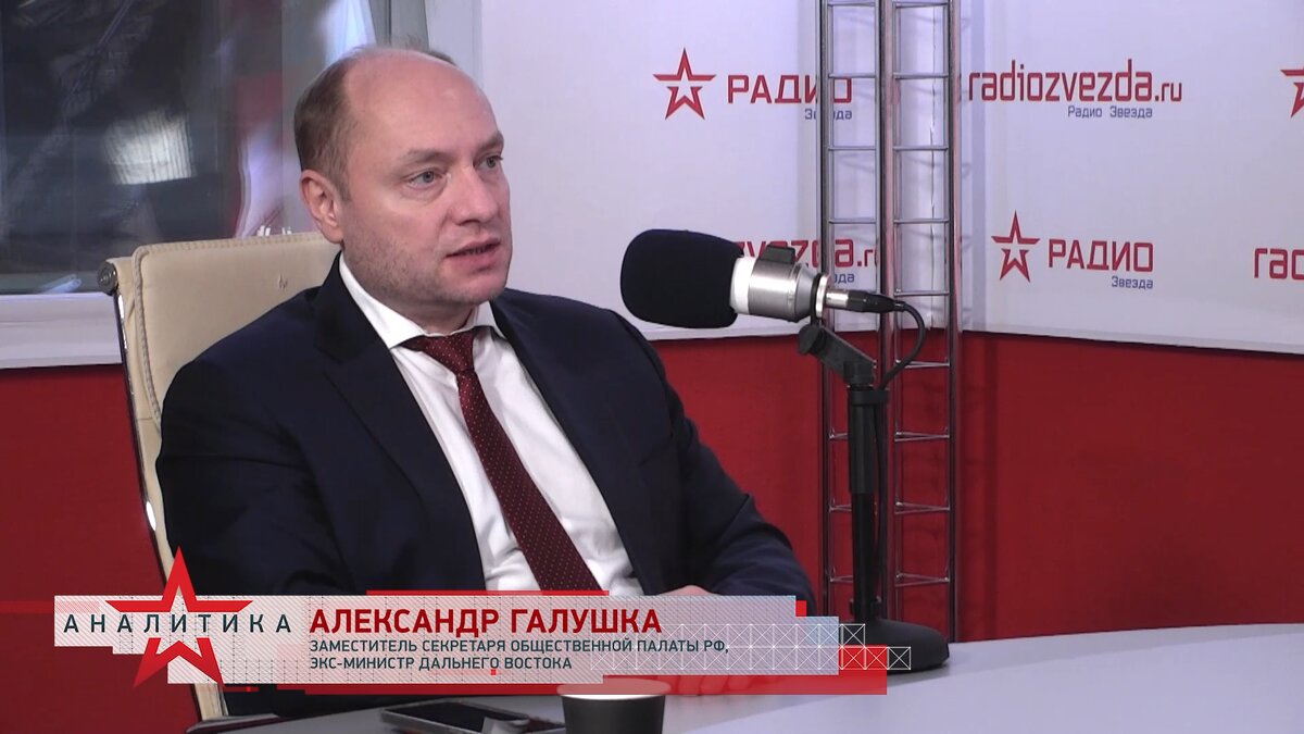 Александр Галушка, заместитель секретаря Общественной палаты Российской Федерации, экс-министр Дальнего Востока, автор книги «Кристалл роста» в эфире программы "Стратегия национальной безопасности" с Анной Шафран на радио ЗВЕЗДА