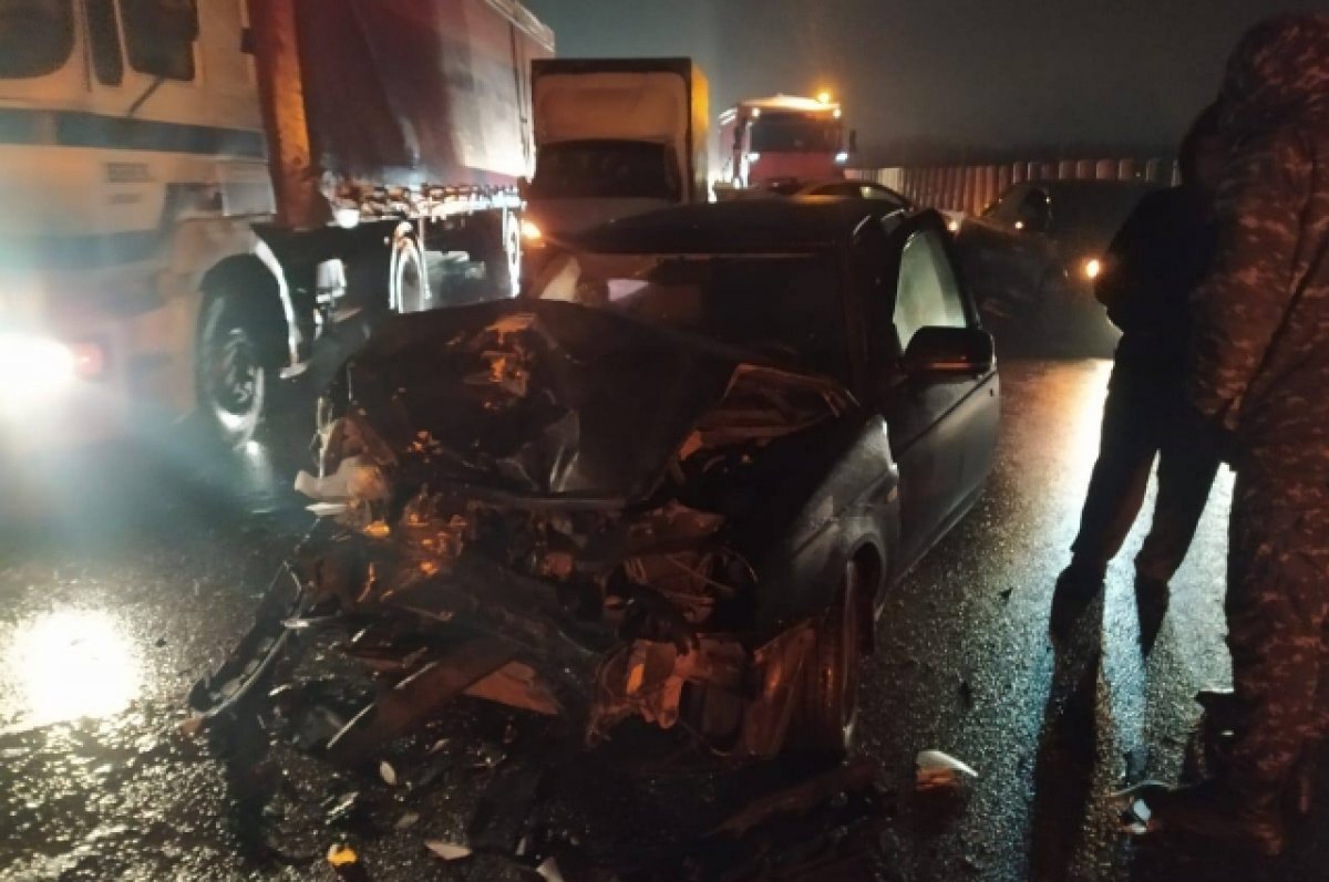    Массовое ДТП с 15 автомобилями случилось на выезде из города Сунжа