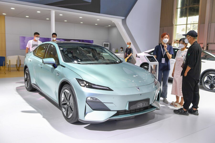 На автомобильной ярмарке 2022 года в Чанчуне, провинция Гирин (Фото: Синьхуа)