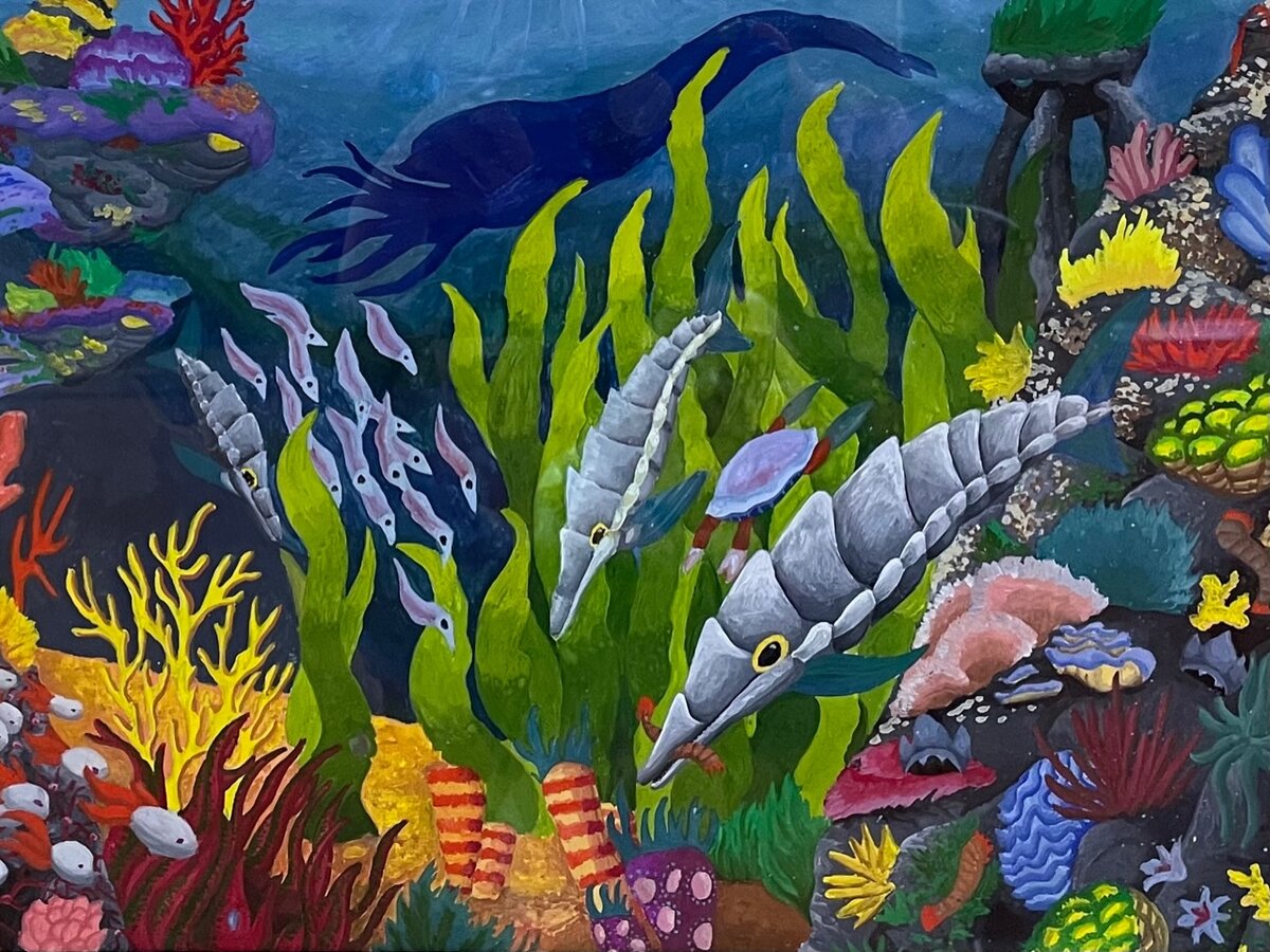 Работа с выставки Кирилла Горячева