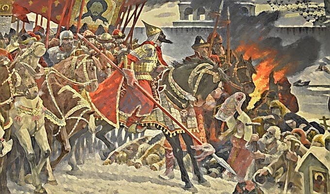 Бедствия народа от опричных войск. Источник: istoriarusi.ru