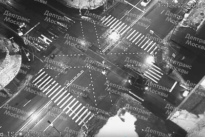    Момент ДТП © Telegram-канал «Дептранс. Оперативно»