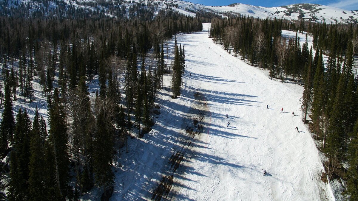   Горнолыжный курорт Шерегеш в Кемеровской области© РИА Новости . Александр Кряжев