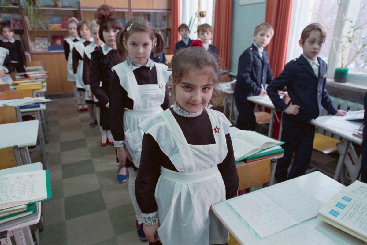 Школьная форма 1986 года