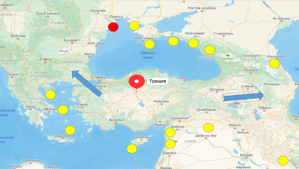 Сколько раз россия турция