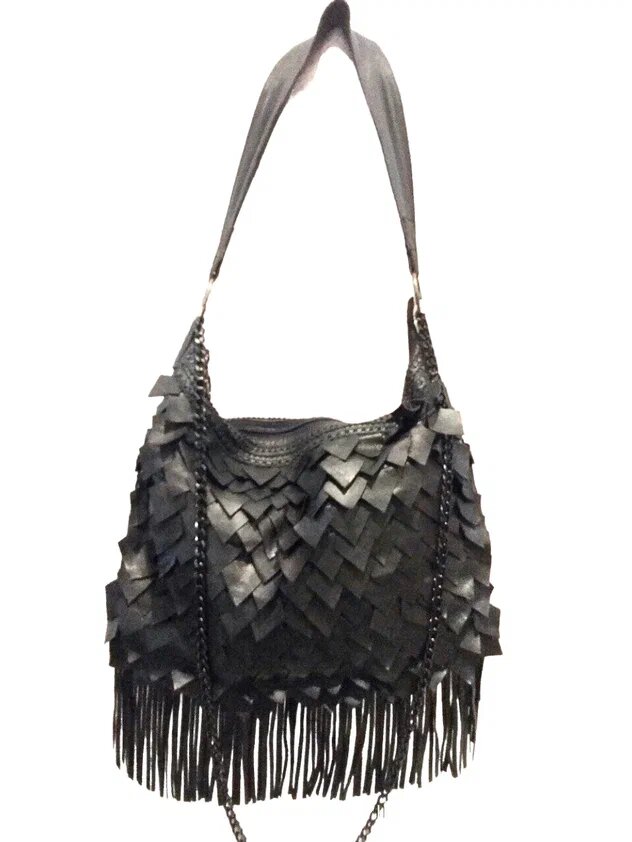 Кожаная сумка "Дракон-02". Ателье Ирины Берзиной. Смотри галерею.