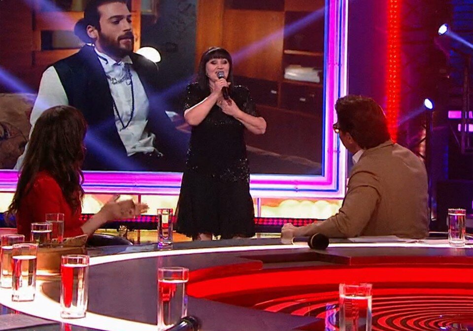     Жанна приехала на шоу из Светлогорска. Фото: кадр видео телеканала «Россия»