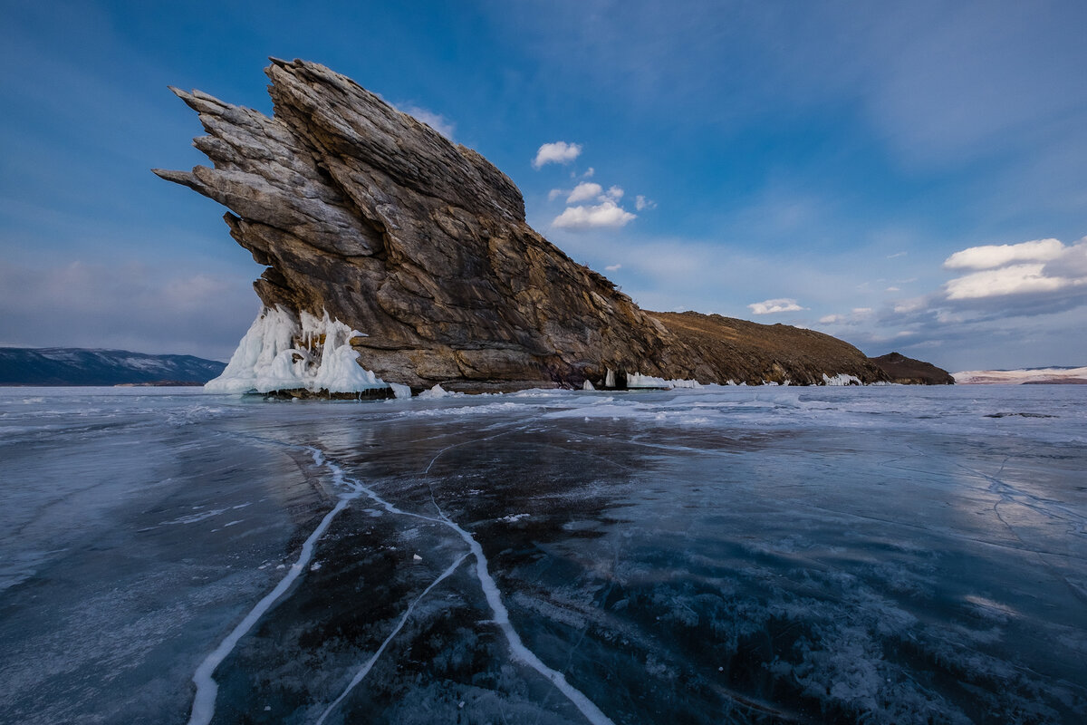 малое море байкал зимой