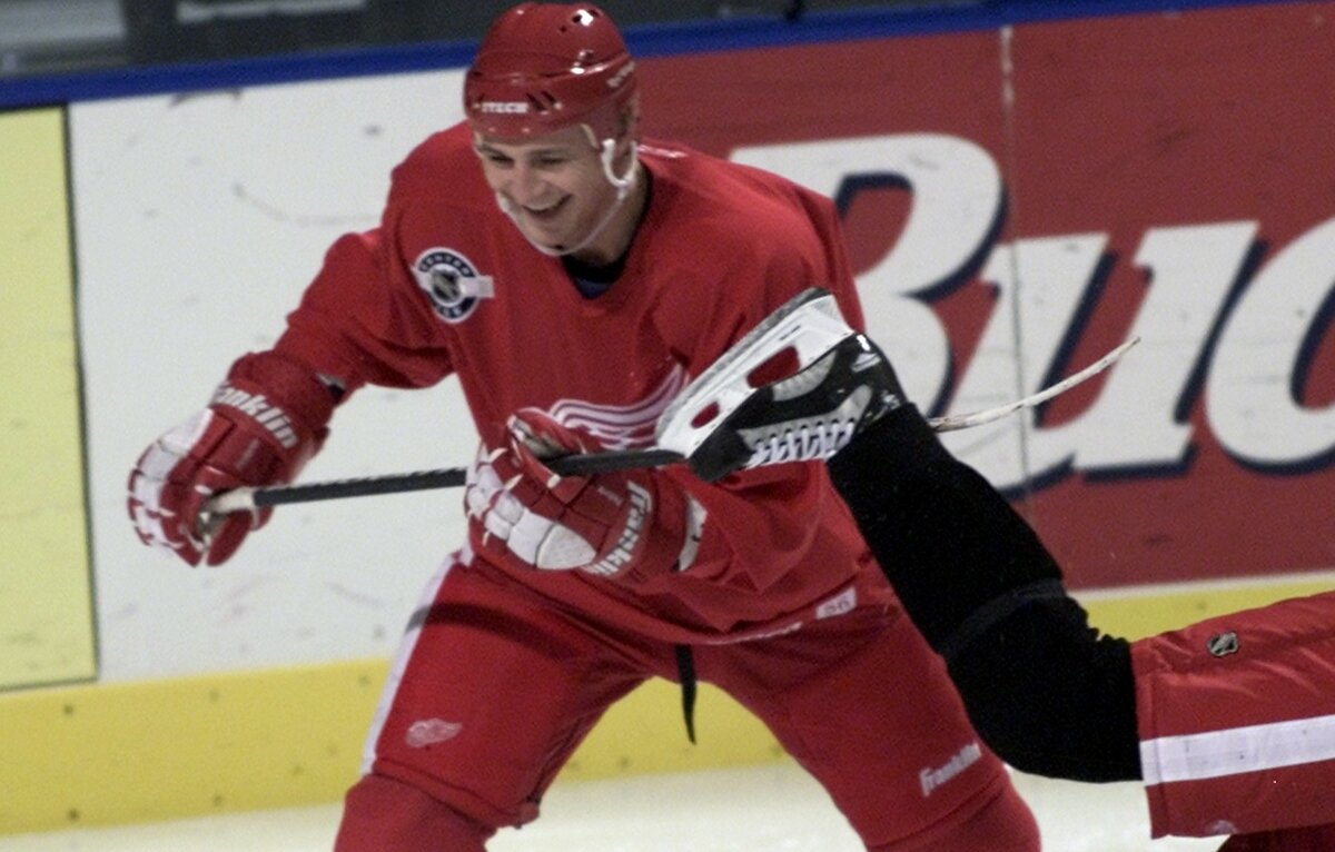 Сергей Федоров в «Детройте». Фото «СЭ», Александр Вильф