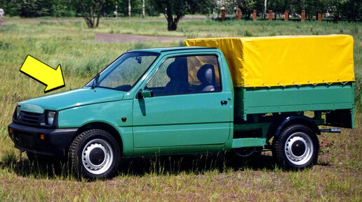 Редкий фургон на базе «Оки» превратили в стильный пикап в стиле JDM | Grand Auto News | Дзен