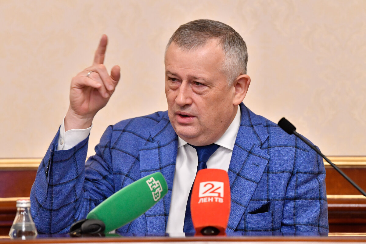 Александр Дрозденко. (Фото - пресс-служба Губернатора Ленобласти)