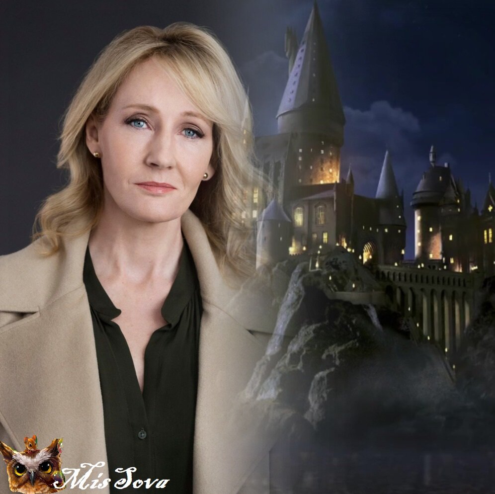 Джоан и самая волшебная школа в мире. А вы бы хотели в ней учиться? Коллаж авторский