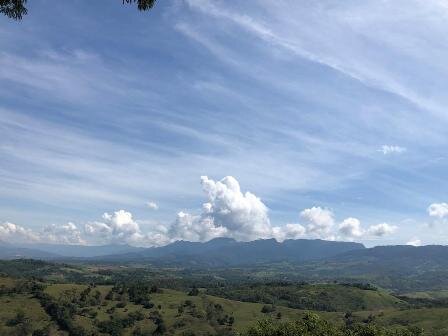Вид на горы вокруг Тарапото