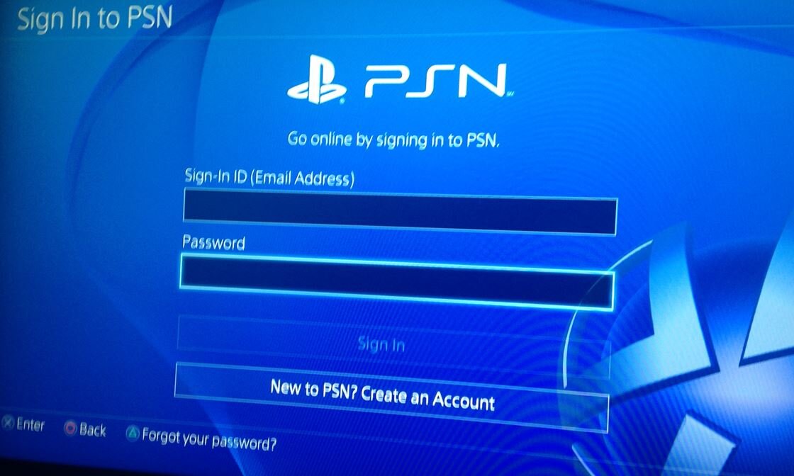 PSN иногда может глючить