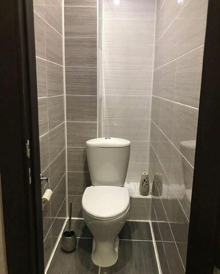 Санузел после ремонта.