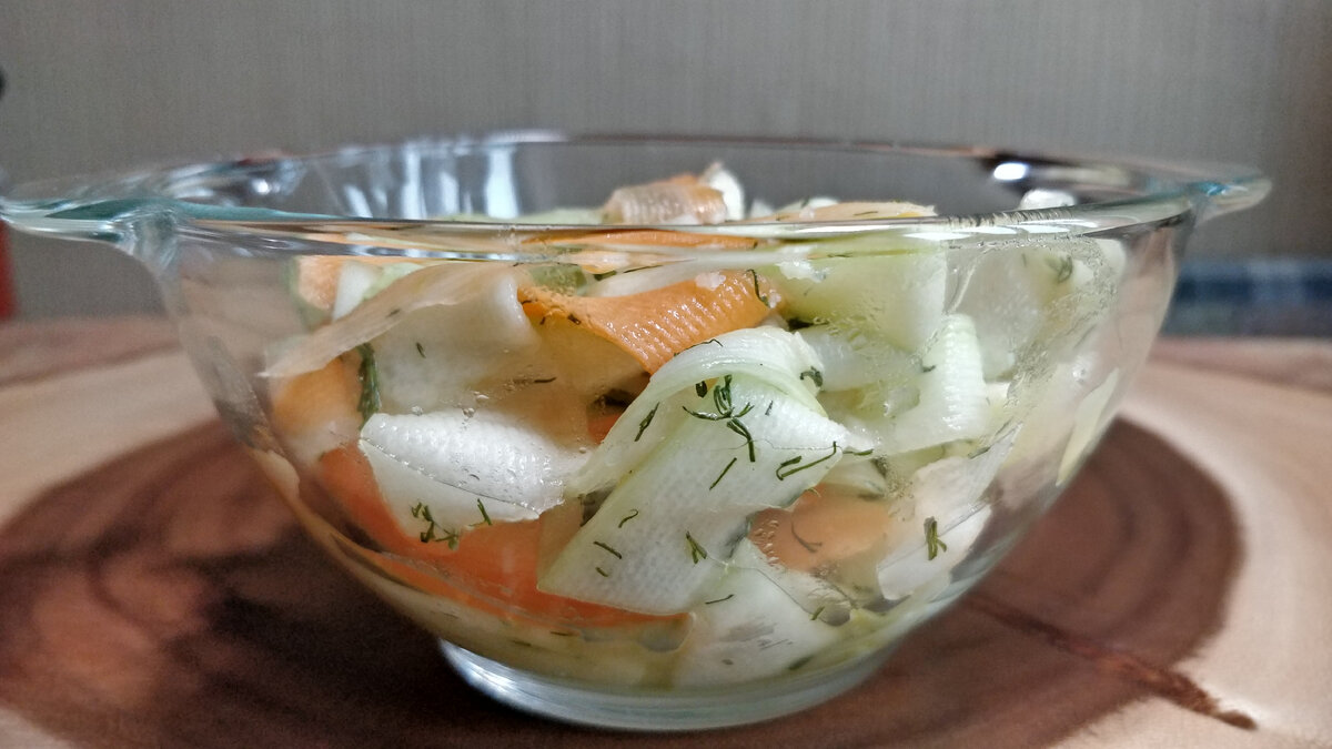 Закуска из кабачков