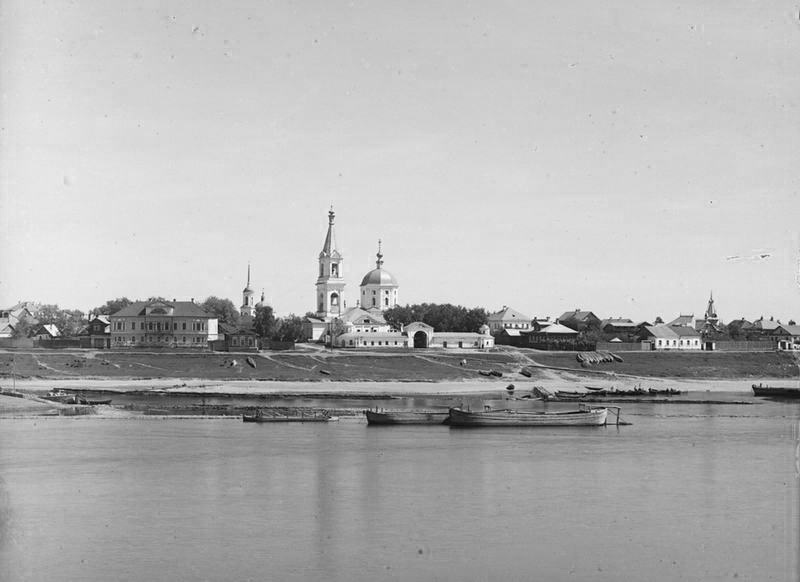 Троицкий мужской монастырь, фотография С.М.Прокудина-Горского, 1910
