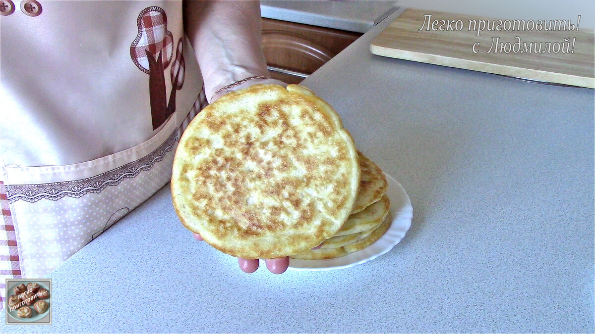 Постные лепешки с манной крупой. Лепешки без яиц и без молочных продуктов.  Легко приготовить! Пост | Легко приготовить! С Людмилой! | Дзен