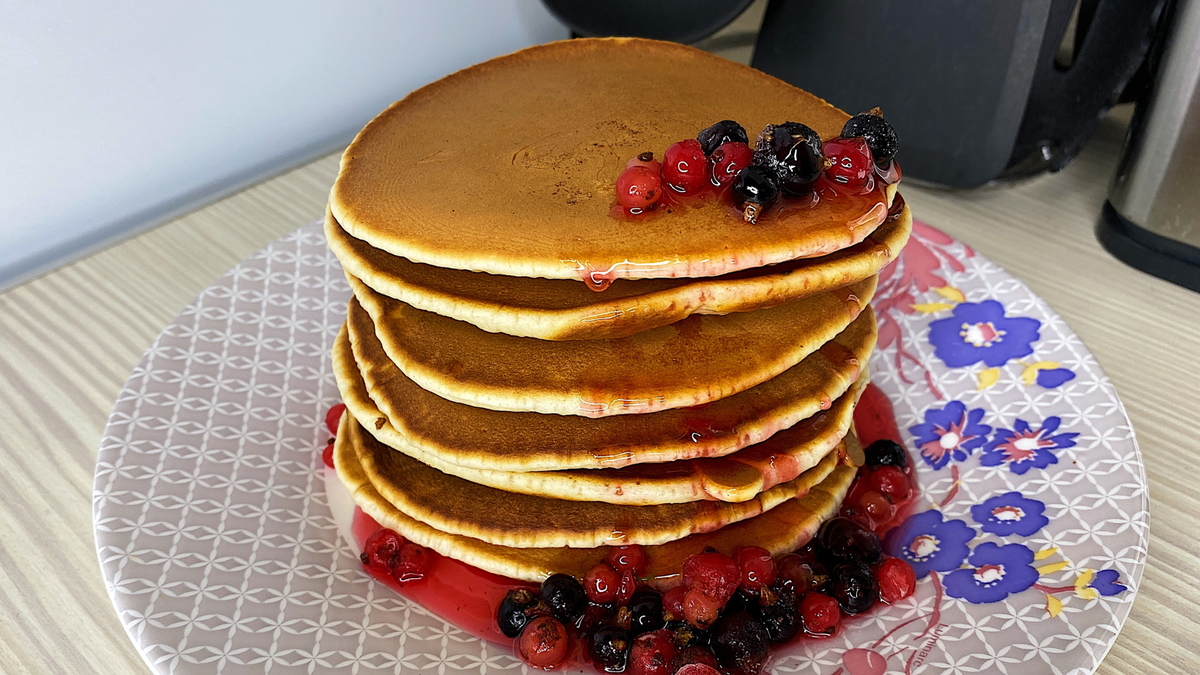 Настоящие американские панкейки (American pancakes) рецепт – Американская кухня: Завтраки. «Еда»