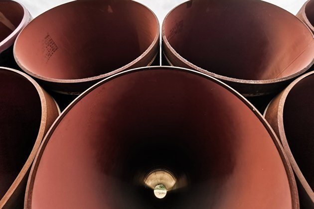 Строительство газопровода "Северный поток-2" в Германии© РИА Новости. Алексей Витвицкий / Перейти в фотобанк