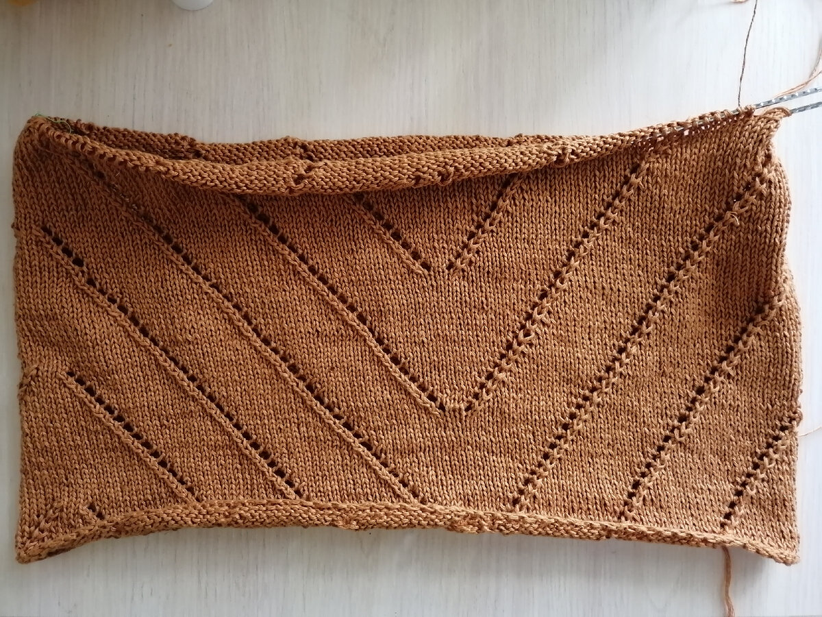 Вот он, мой топ. Не так уж и плохо выглядит, на самом деле. Но не так, как я хочу! 