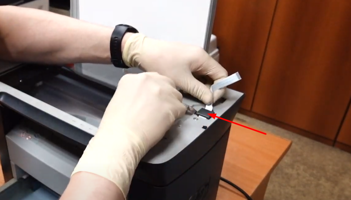 Фото 12. Снимаем ферритовое кольцо