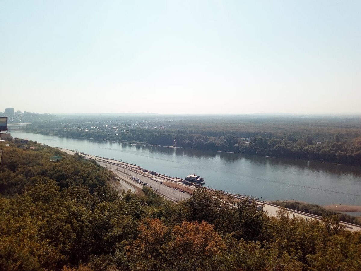 р. Агидель, г. Уфа, Башкирия. Фото мое.