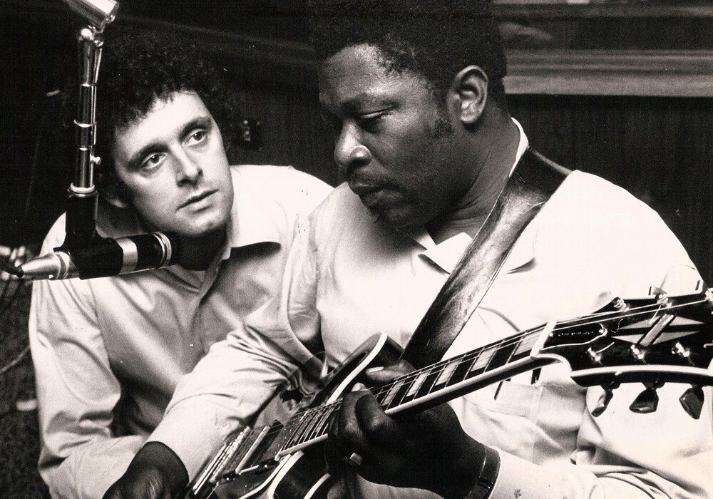 Шимчик и Би Би Кинг в 1970 году