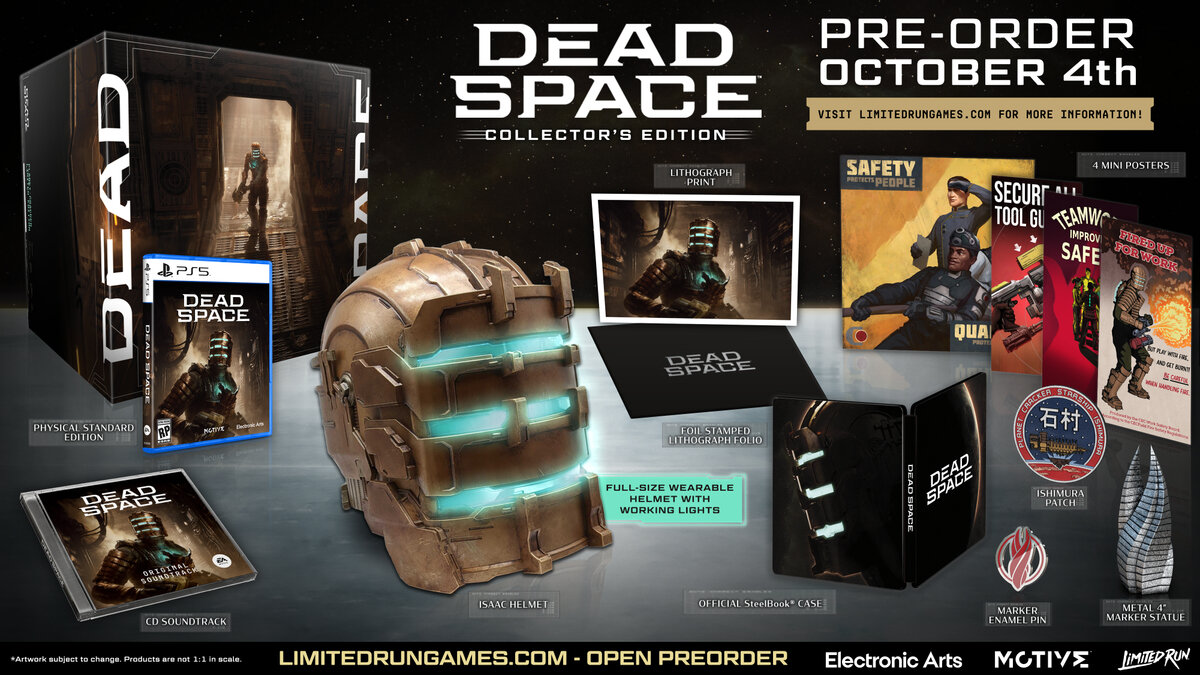 Представлено коллекционное издание ремейка Dead Space от Limited Run Games  | GoHa.Ru | Дзен