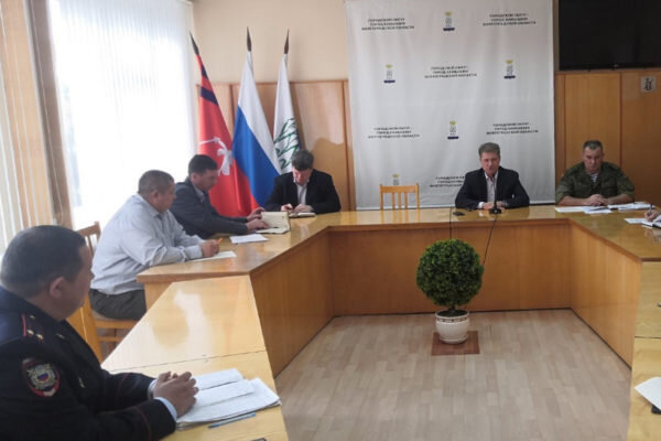    Заседание комиссии по мобилизации (пресс-служба городской администрации)
