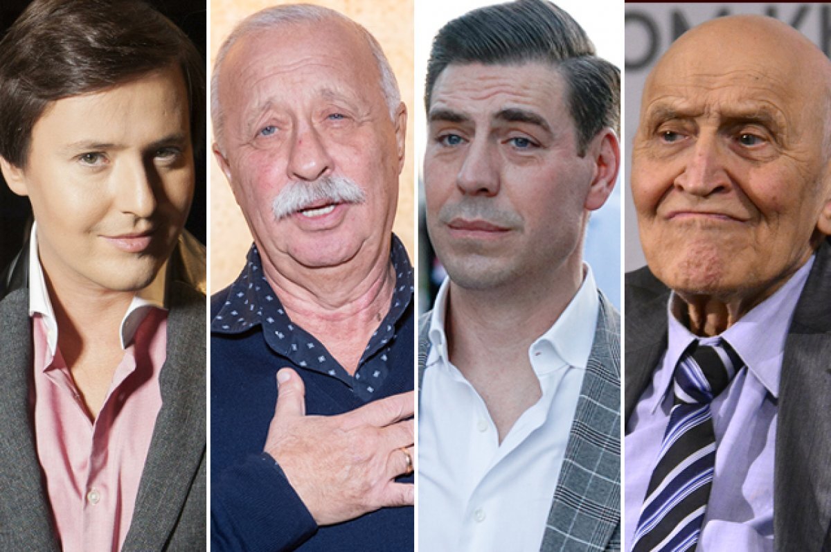    Витас, Леонид Якубович, Дмитрий Дюжев, Николай Дроздов.