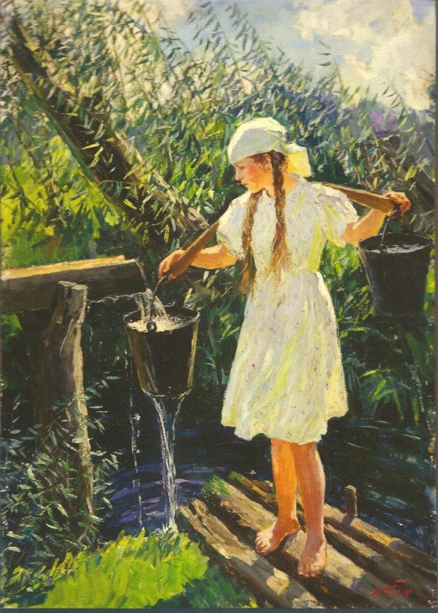 Картина художника Аркадия Александровича Пластова