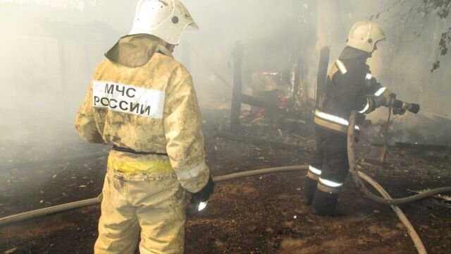    Пожар в Рыбачьем Пресс-служба ГУ МЧС по Воронежской области