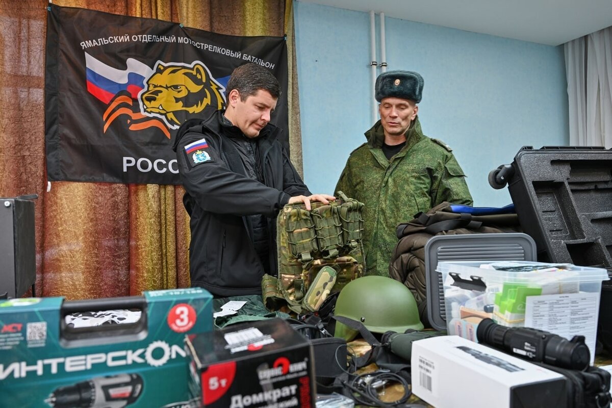    Губернатор ЯНАО Дмитрий Артюхов проверил условия размещения мобилизованных ямальцев в Тюмени
