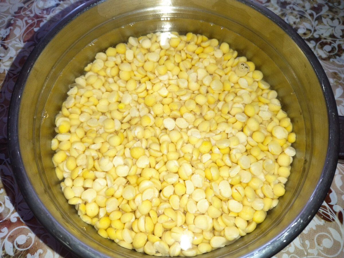 Промытый горох