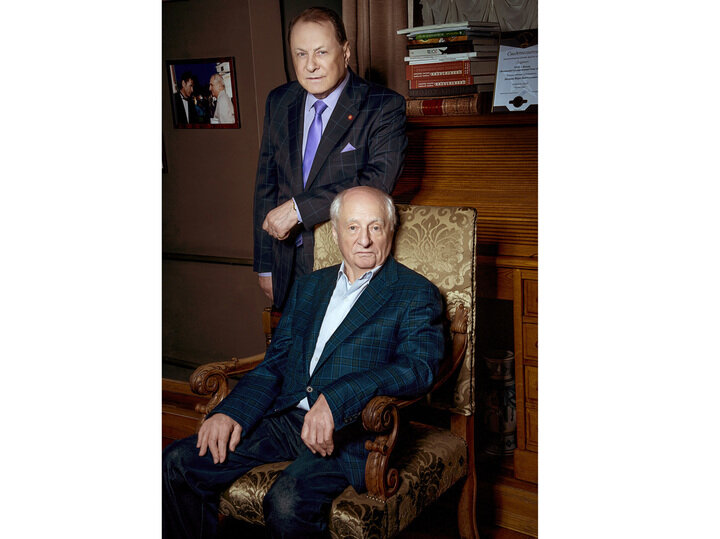     Марк Варшавер и Марк Захаров. Фото: пресс-служба театра