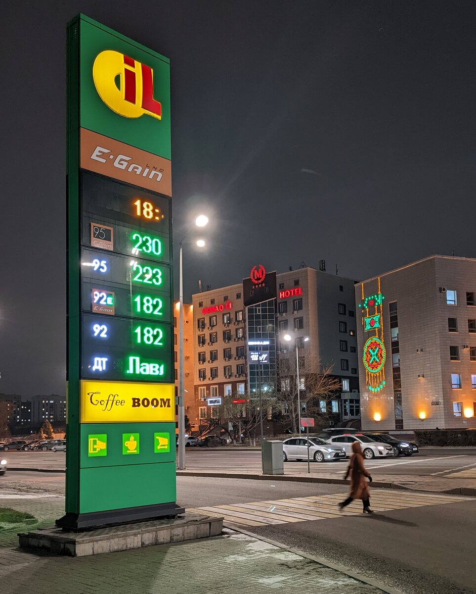 Дороги в Астане