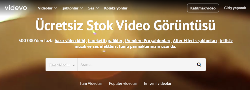 Telifsiz Video İndirme Siteleri