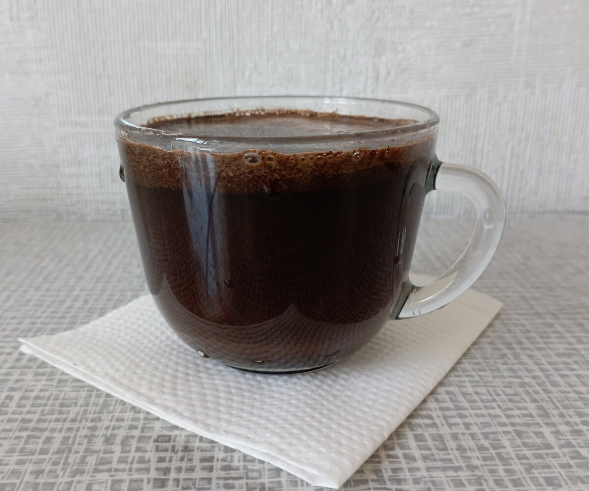 Мой утренний кофе. Фото моё.