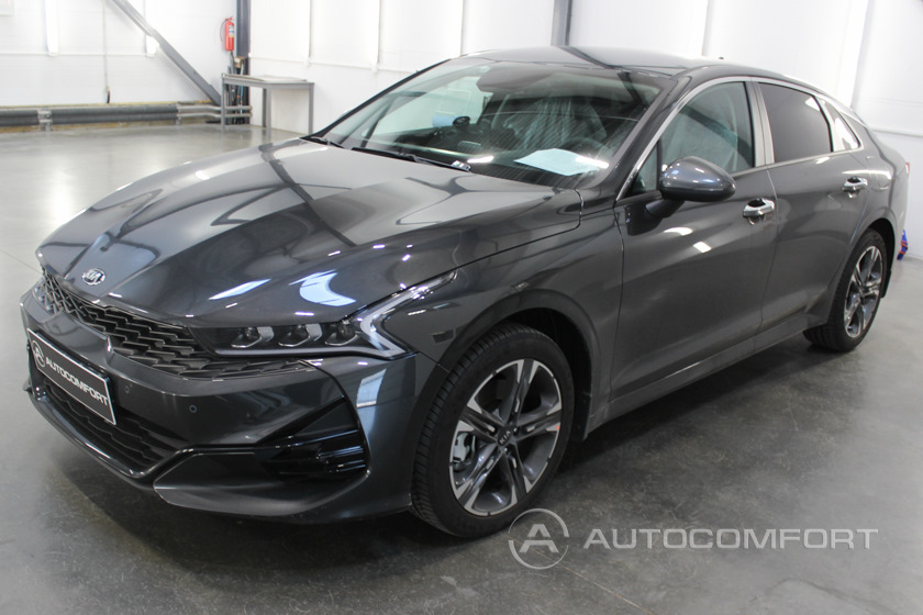 KIA K5 перед началом работ по шумоизоляции