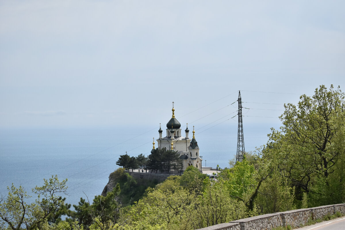 Форосская церковь. Храм Воскресения Христова. Крым. Фотография автора статьи.