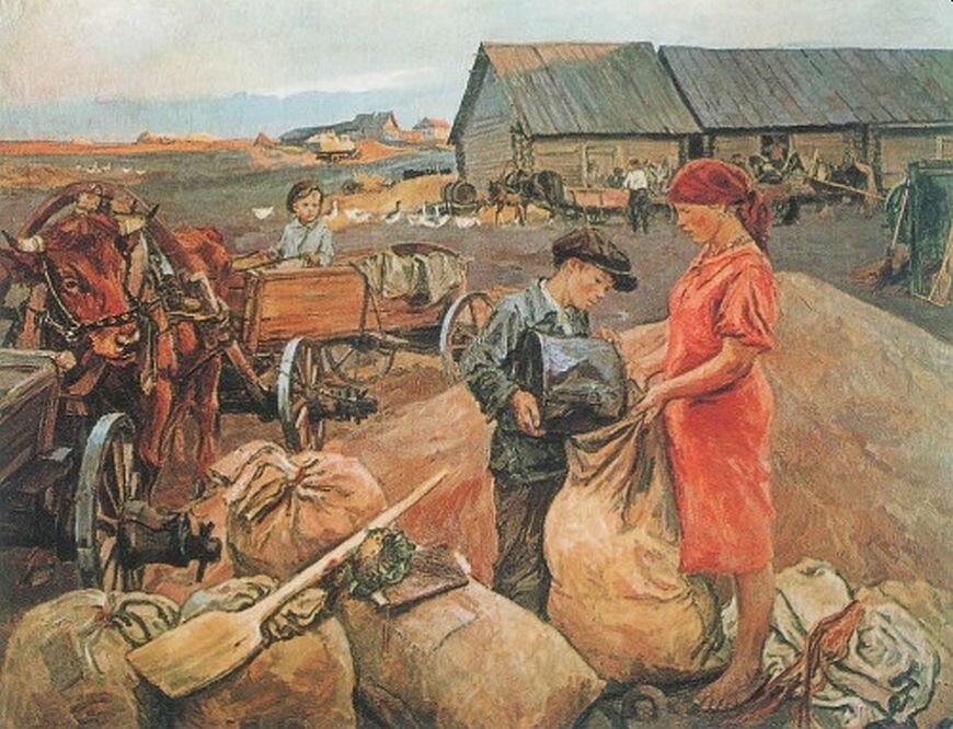 Пластов художник картины с названиями