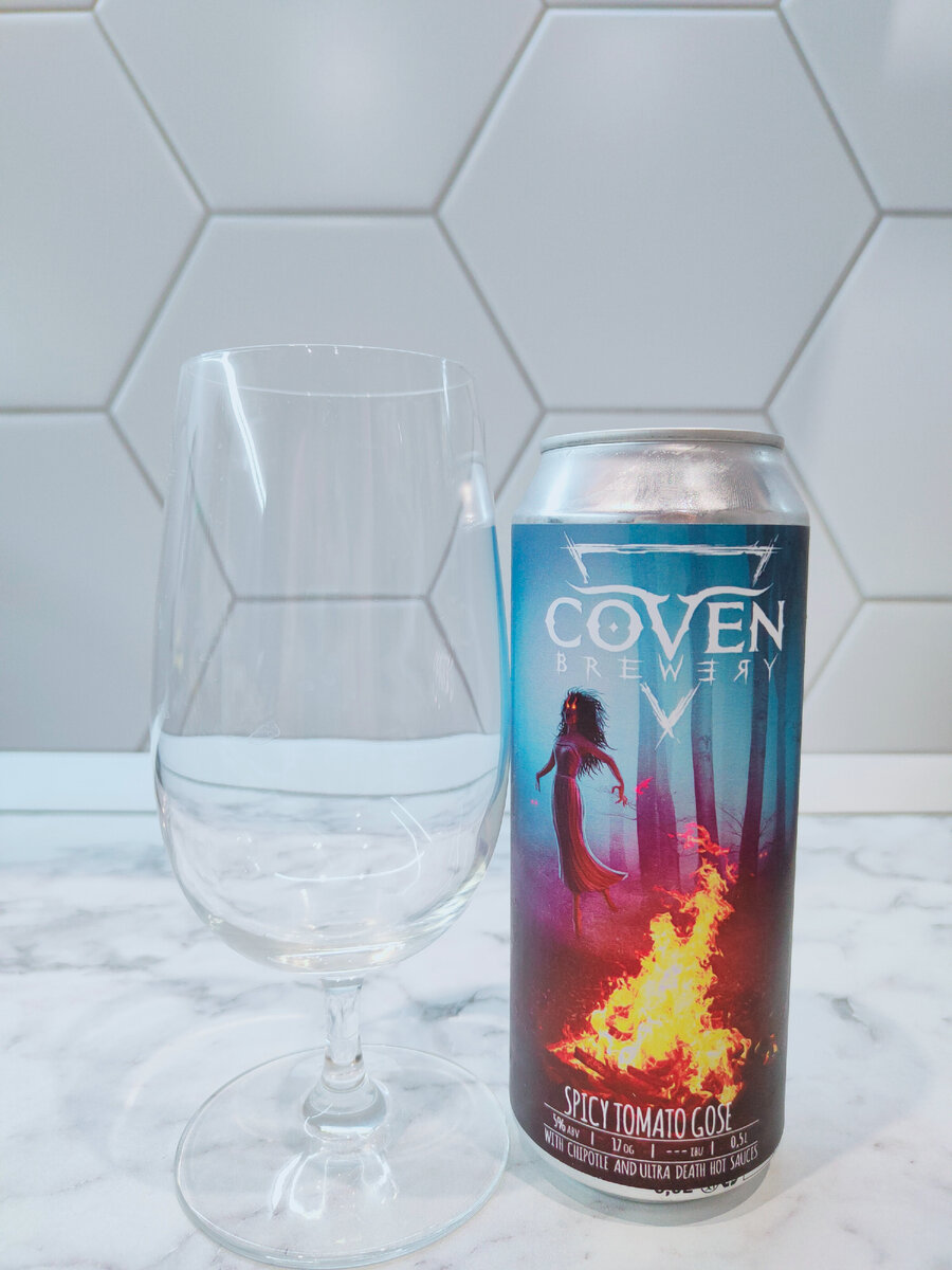 Пиво "Spicy Tomato Gose "Hell Awaits" (Спайси Томато Гозе "Спешл Бир") от Coven Brewery