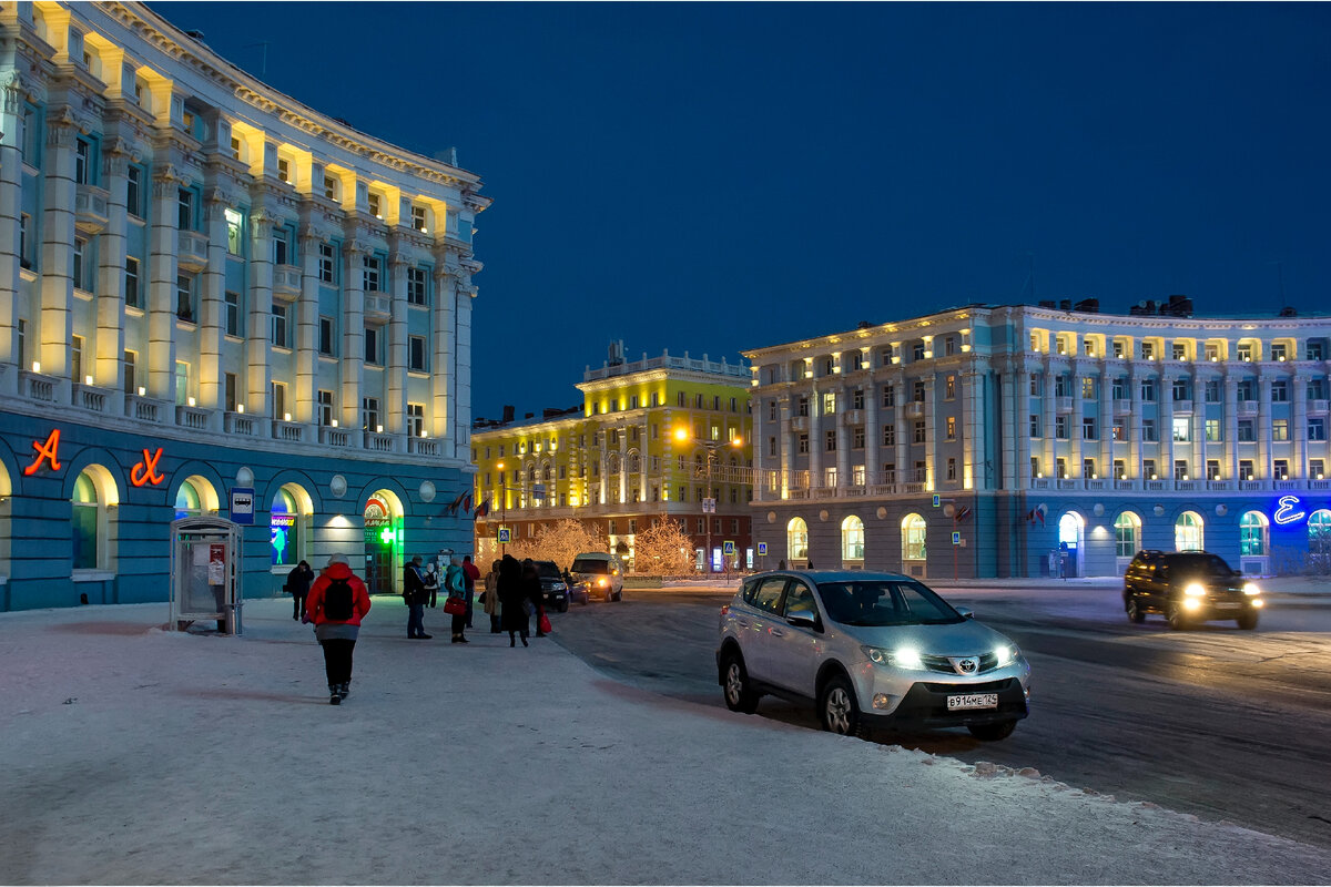 Площадь норильска