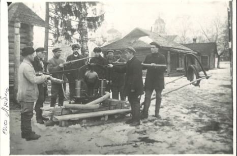 Село Любец в 1938 году. Фото из открытых источников.